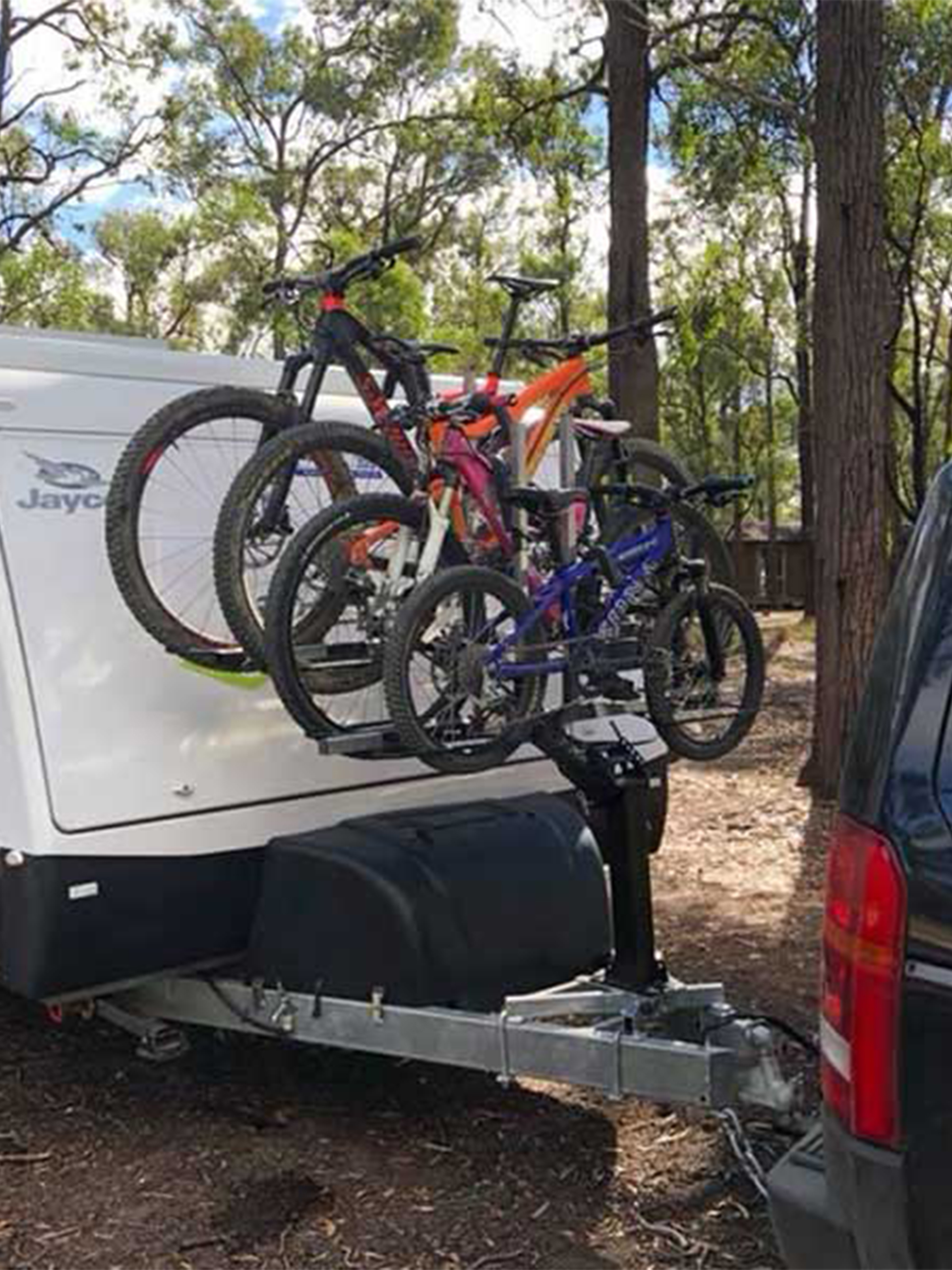 Jayco Expanda | Four Bike Rack