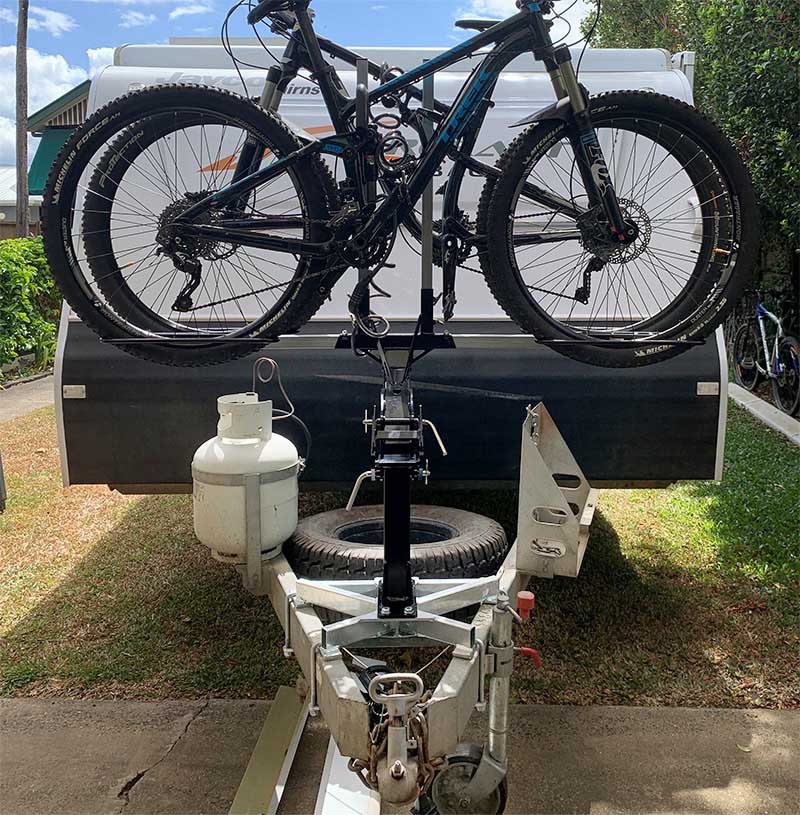 Bike Rack for Holden Colorado and Jayco Outback