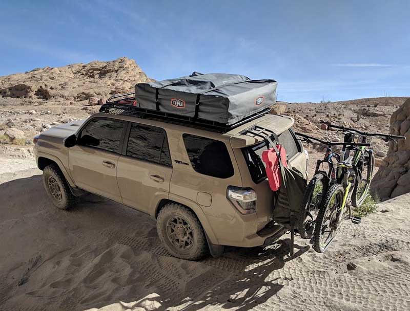 Extreme Duty Bicycle Carrier for a Toyota 4Runner (USA)