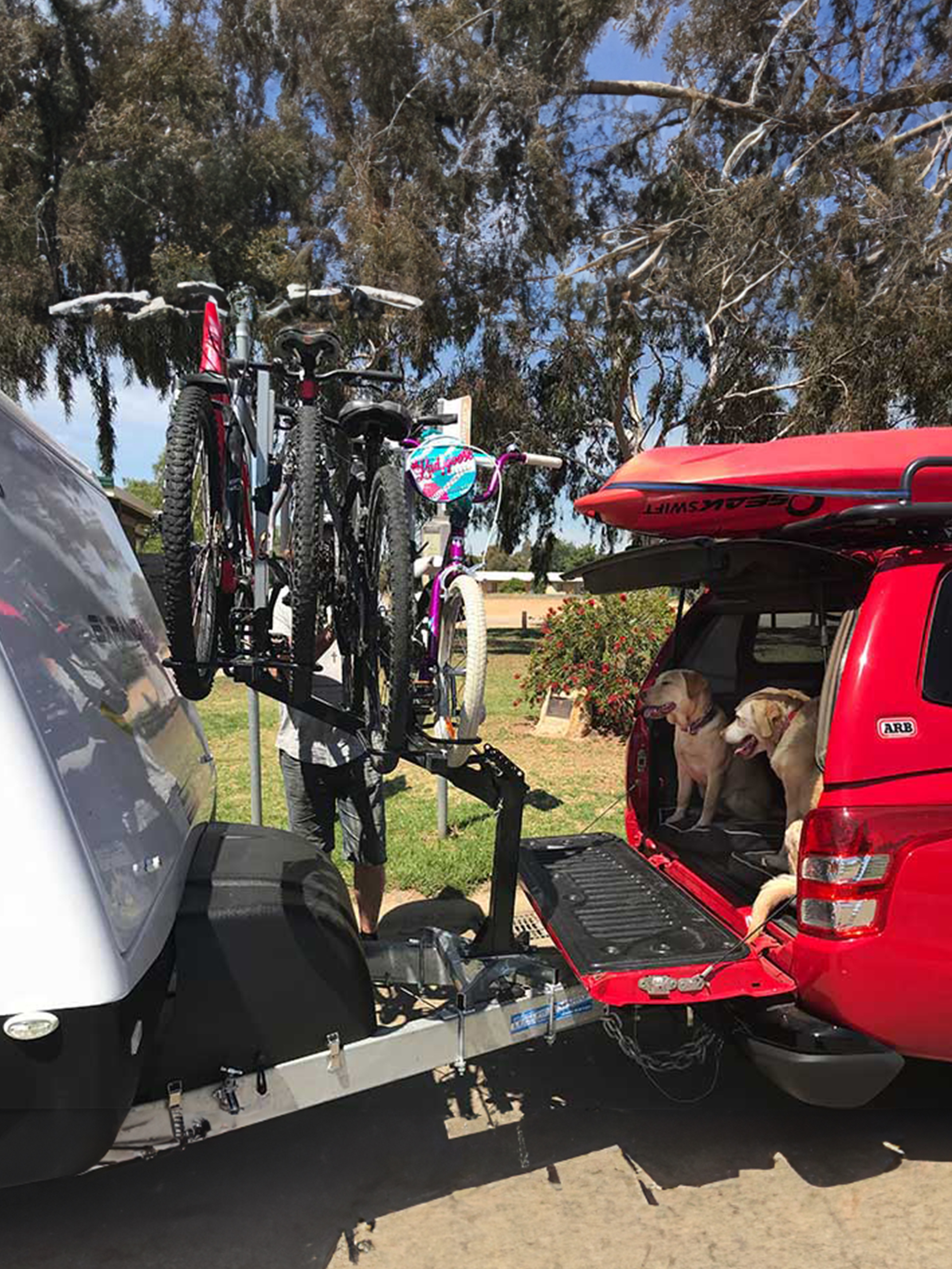 Jayco Expanda Outback | Four Bike Rack