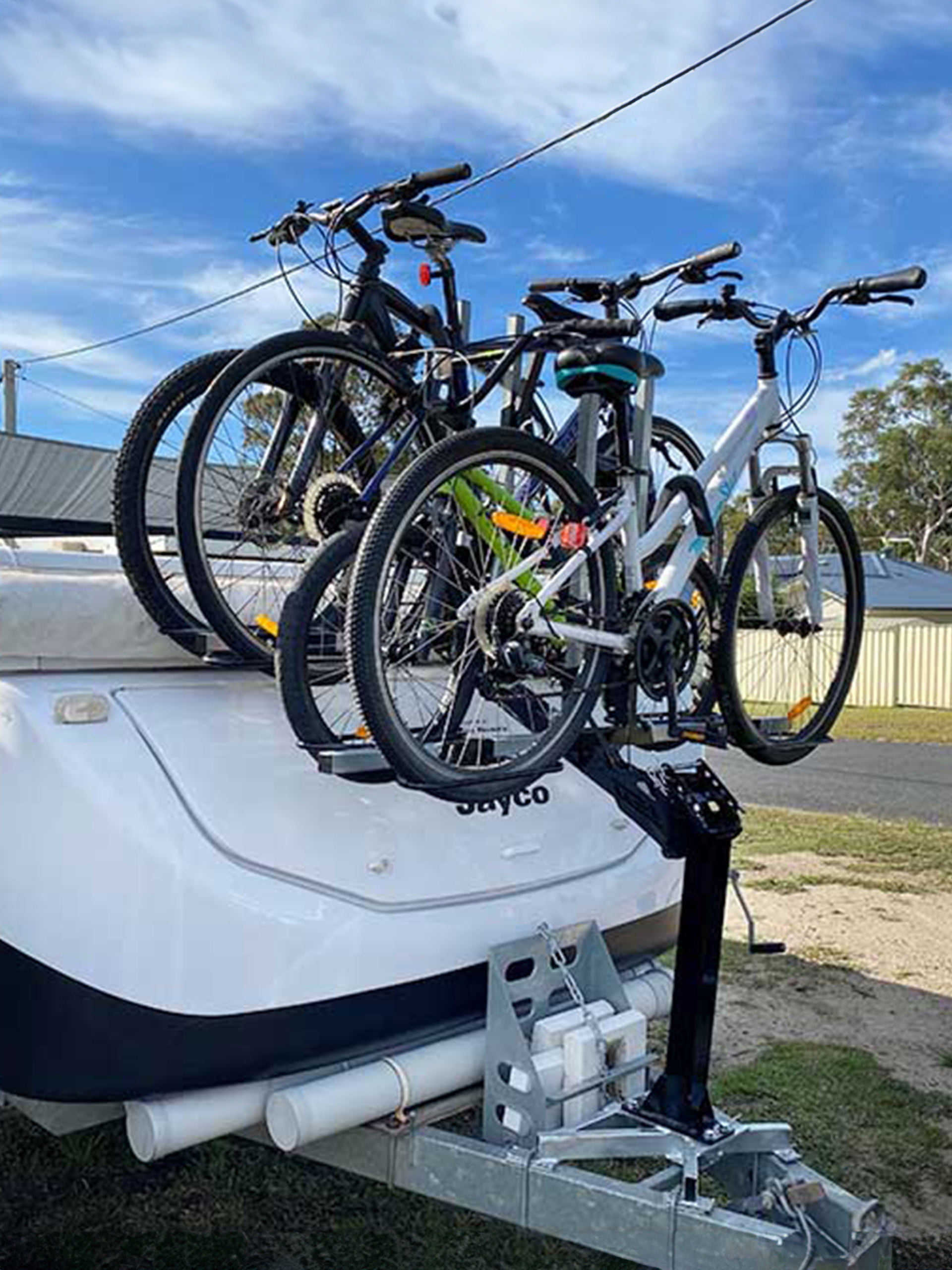 Jayco Swan Outback | Four Bike Rack