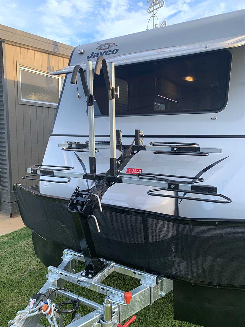 Four Bike Rack for Ford Ranger and Jayco