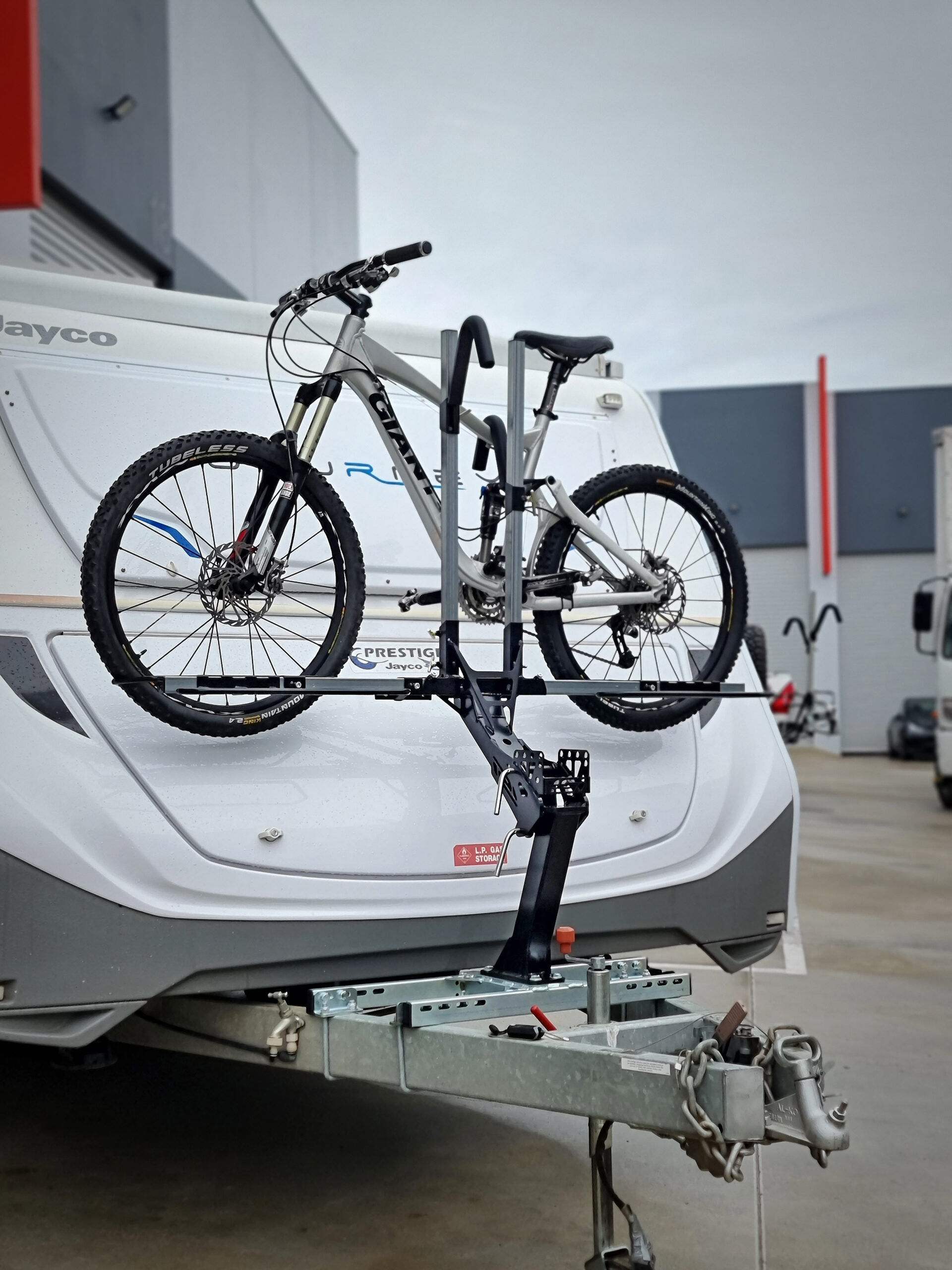 Jayco rear bike rack sale