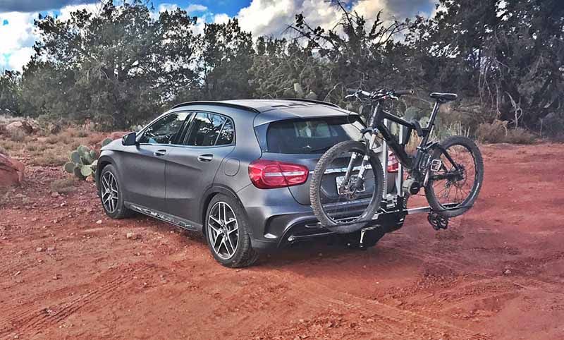4x4x2 Compact Beam Off-Road Bicycle Carrier for Mercedes