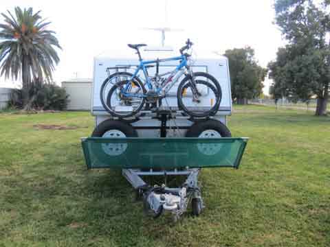 Two-Bicycle Carrier for Toyota and Caravan