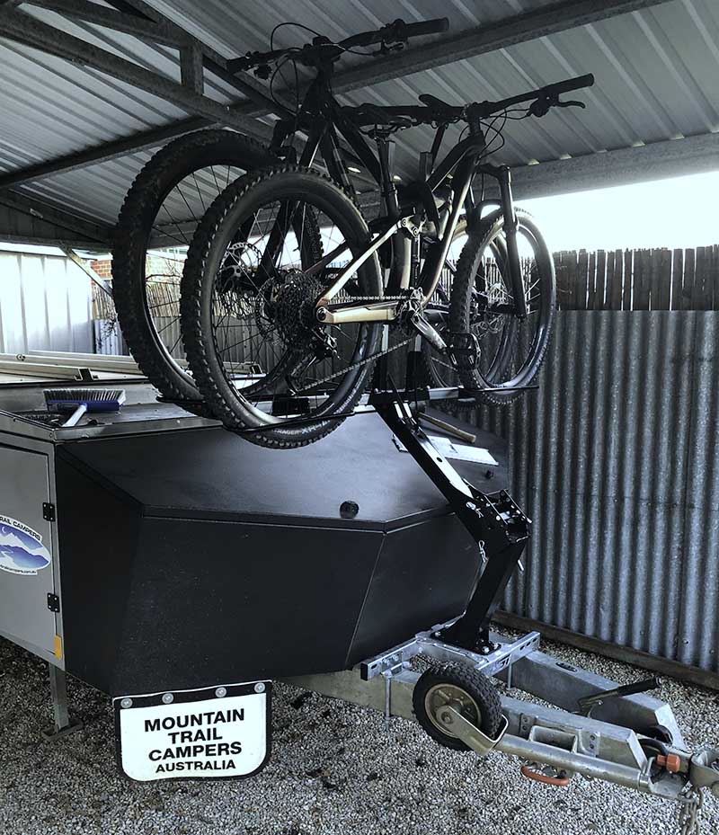 Bike Rack for Pajero and Camper Trailer