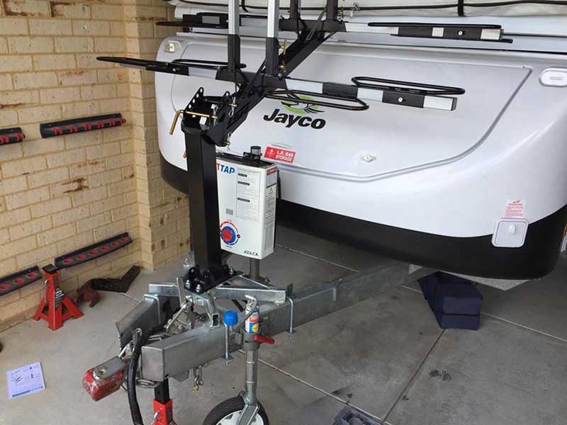 Bicycle Carrier for Jayco Camper and Toyota