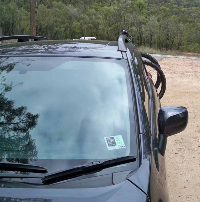 Example of an ISI Extreme Duty Off-Road Carrier - Compact Beam used on a Subaru XV
