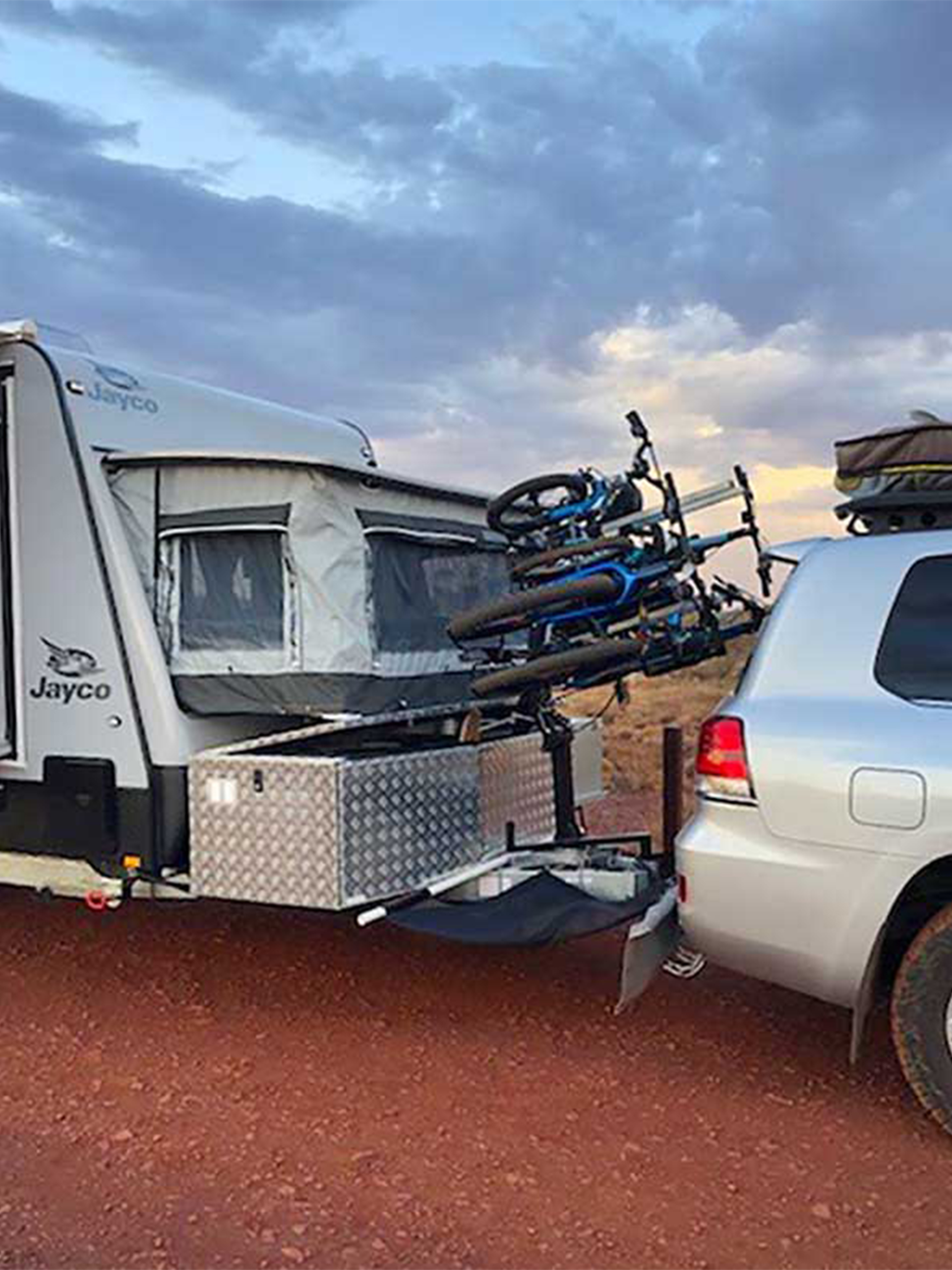 Jayco Expanda Outback | Four Bike Rack