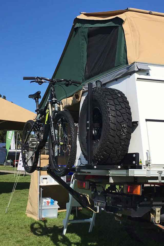 Extreme Duty Two-Bicycle Carrier for Toyota and Camper