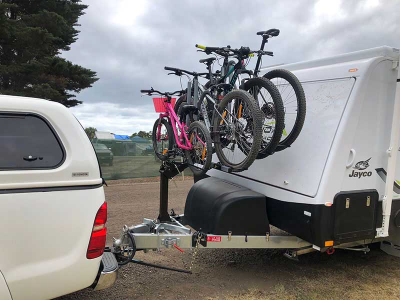 Four Bicycle Carrier and Jayco Mount