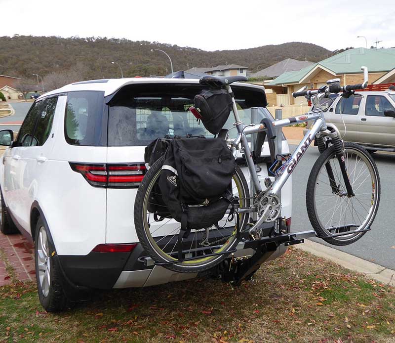 Bike Rack for a Land Rover Discovery 5